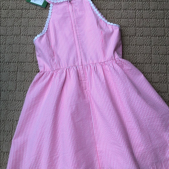Brand New! Lilly Pulitzer Seersucker Dress Sz 14 - Picture 4 of 5